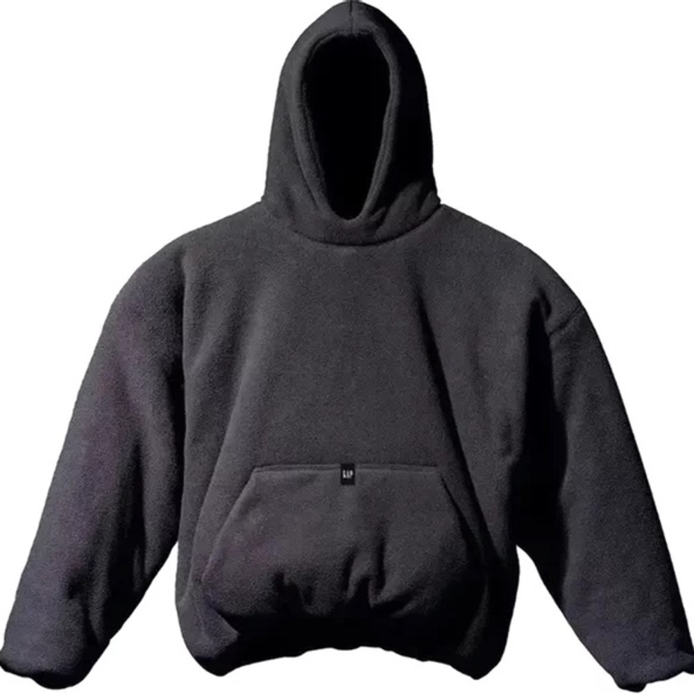 YEEZY Gap Engineered by Balenciaga Polar Fleece Padded Hoodie ' - Dark Navy Blue